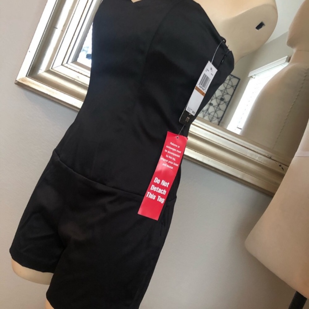 NWT Rampage satin shorts romper - Picture 3 of 15
